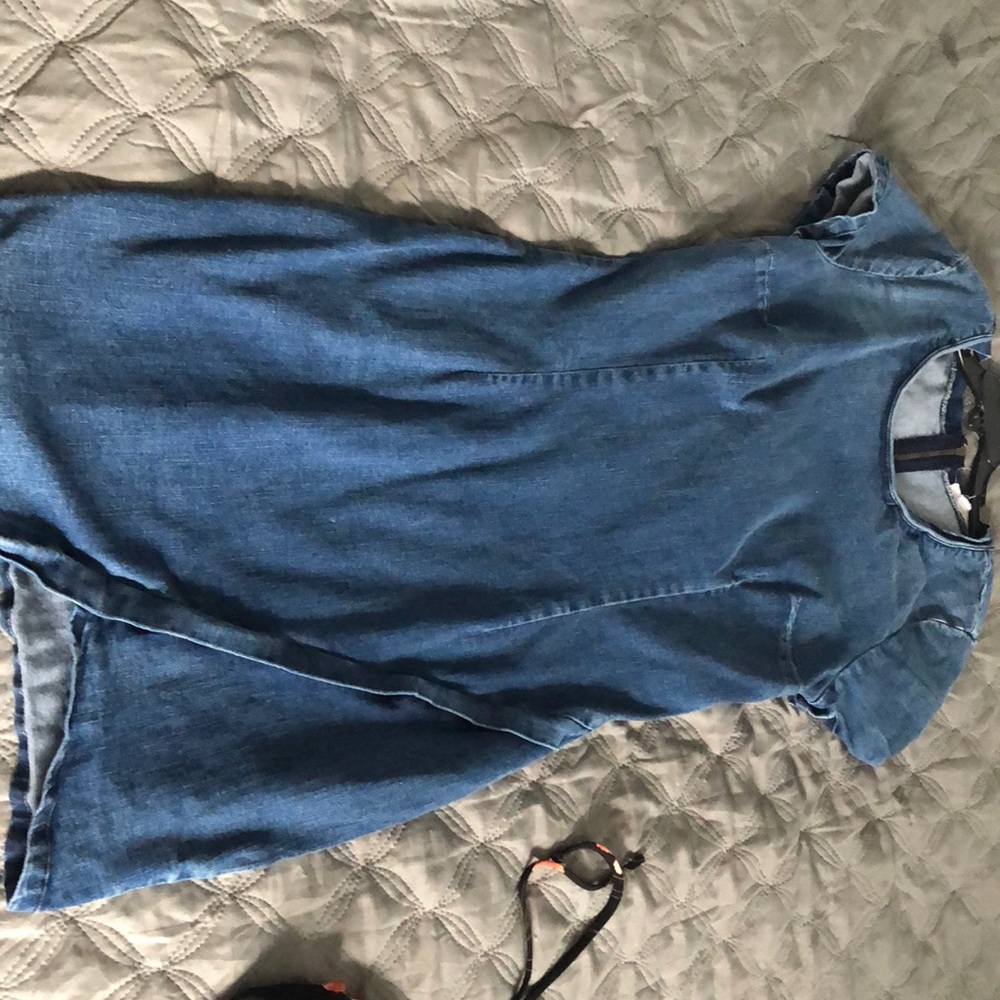 Tight jean dress